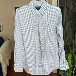 Ralph Lauren performance button down, Men’s Size M